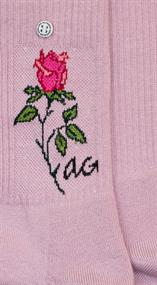 Alfredo Gonzales Athletic Icon Rose Socks
