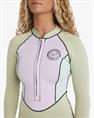 Billabong 1/1mm Salty Dayz Natural Light – Neoprenanzug mit Brustreißverschluss für Frauen