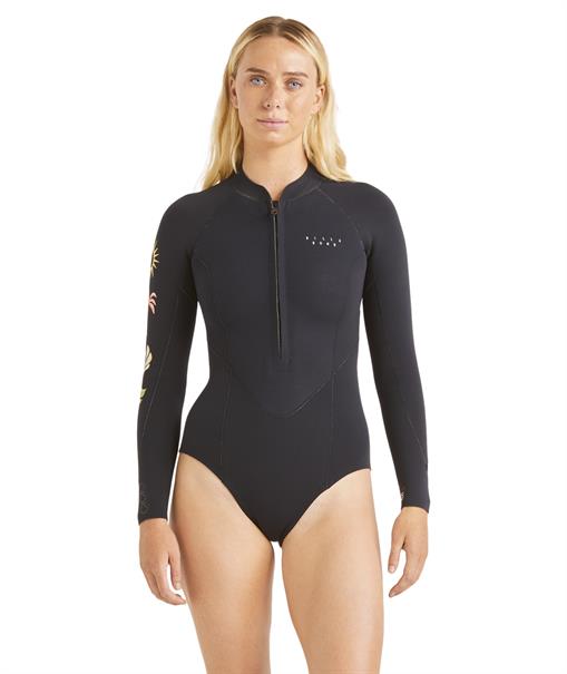 Billabong 2mm Salty Dayz Natural - Langärmeliger Springsuit für Frauen