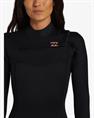 Billabong 3/2 mm Folie – Neoprenanzug mit Brustreißverschluss für Damen
