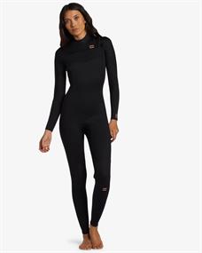Billabong 3/2mm Foil - Chest Zip Wetsuit for Women