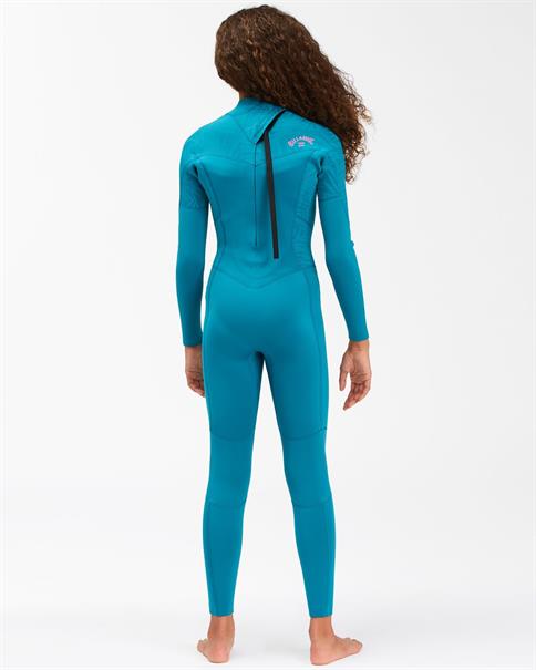 Billabong 3/2mm Synergy - Wetsuit met een Achterrits voor Teen girls