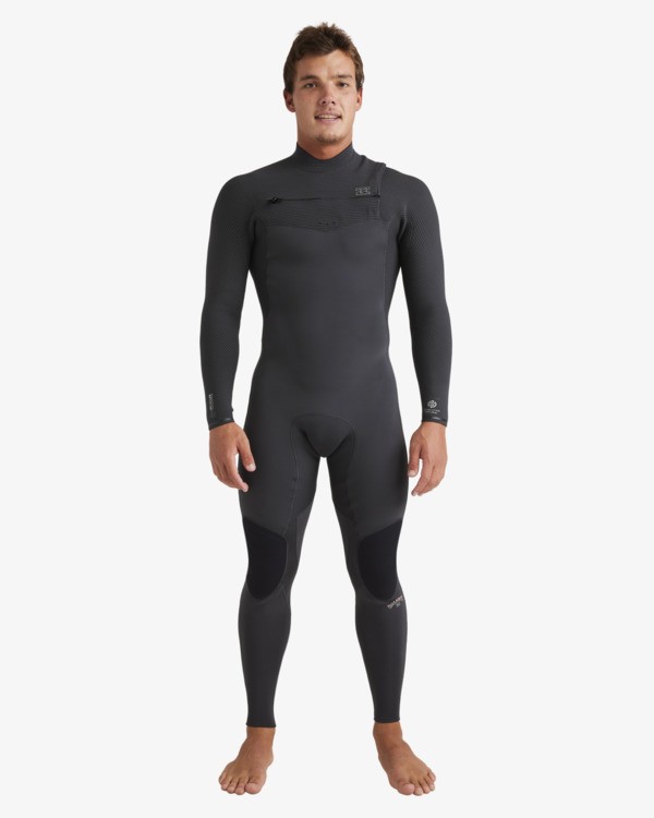 Billabong 4/3 mm Revolution Natural - GBS-wetsuit met borstrits voor heren