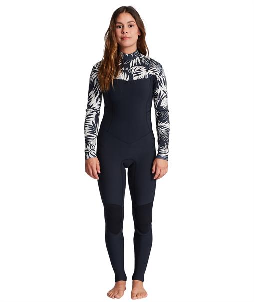 Billabong 4/3 mm Salty Dayz - Wetsuit met borstrits voor dames