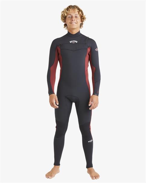 Billabong 4/3mm Absolute Natural Upcycler GBS Borstrits - Heren Wetsuit