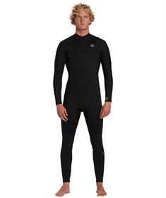 Billabong 4/3mm Foil - Chest Zip Wetsuit for Men