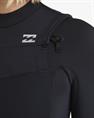 Billabong 4/3mm Furnace Natural - Dames Wetsuit met Borstrits
