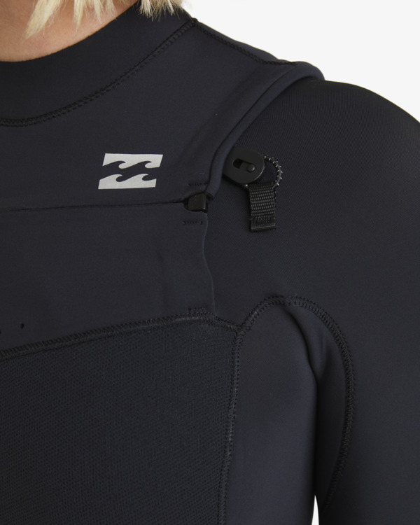 Billabong 4/3mm Furnace Natural - Dames Wetsuit met Borstrits