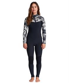 Billabong 4/3mm Salty Dayz - Chest Zip Wetsuit for Women
