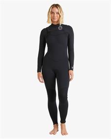 Billabong 4/3mm Salty Dayz Natural - Chest Zip Wetsuit for Women