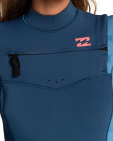 Billabong 4/3mm Synergy - Chest Zip Wetsuit for Women