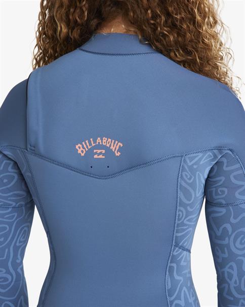 Billabong 4/3mm Synergy Natural - Chest Zip GBS Wetsuit for Women