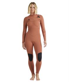 Billabong 4/3mm Synergy Natural Chest Zip - Womens Fullsuit