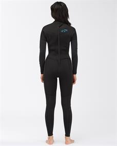 Billabong 4/3mm Synergy - Wetsuit met een Achterrits voor Dames