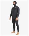 Billabong 5/4mm Absolute Natural - Mens Chest Zip Hooded Winter Wetsuit