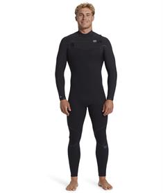 Billabong 5/4mm Furnace Natural - Herren Chest Zip Fullsuit Winter Wetsuit
