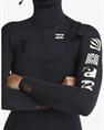 Billabong 5/4mm Synergy Natural - Womens Hooded Winter Wetsuit