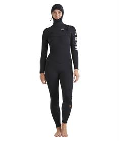 Billabong 5/4mm Synergy Natural - Womens Hooded Winter Wetsuit