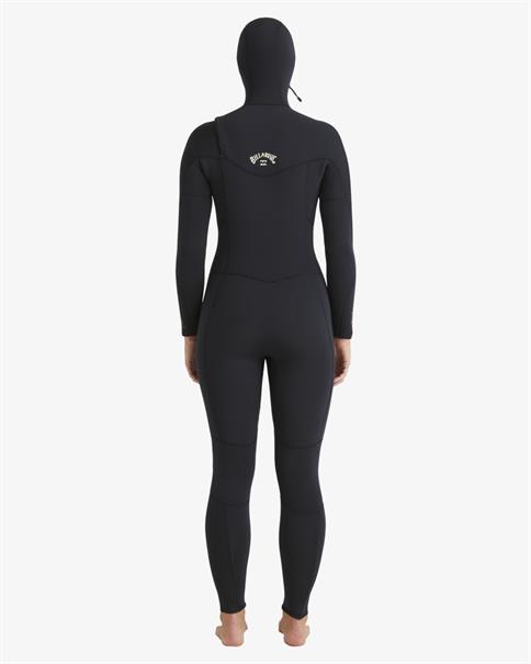 Billabong 5/4mm Synergy Natural - Womens Hooded Winter Wetsuit