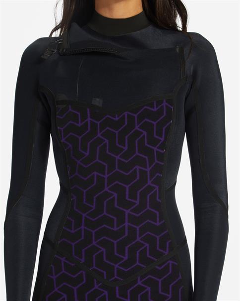 Billabong 5/4mm Synergy - Wetsuit met een Borstrits voor Dames