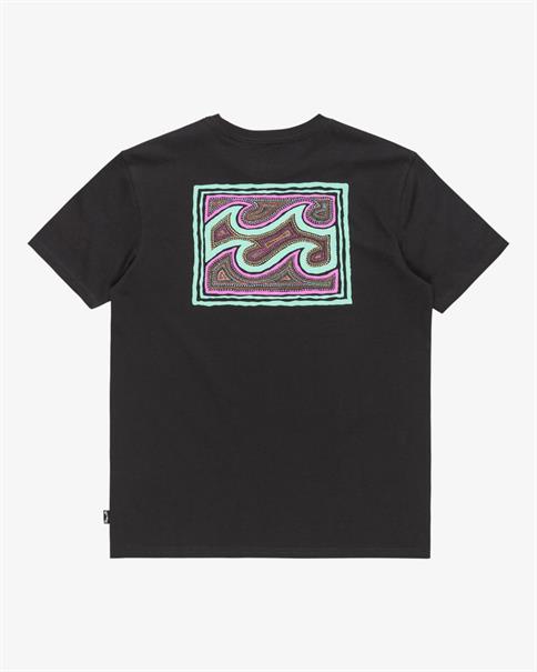 Billabong Crayon Wave - Boys Surf Lifestyle Short Sleeve T-shirt