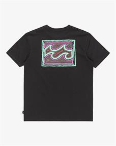 Billabong Crayon Wave - Surf Lifestyle T-shirt voor Jongens