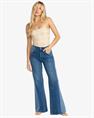 Billabong Free Fall Flare - Womens Surf Lifestyle Fixed Wais