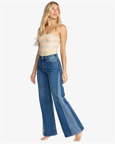 Billabong Free Fall Flare - Womens Surf Lifestyle Fixed Wais