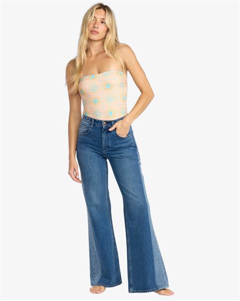 Billabong Free Fall Flare - Womens Surf Lifestyle Fixed Wais