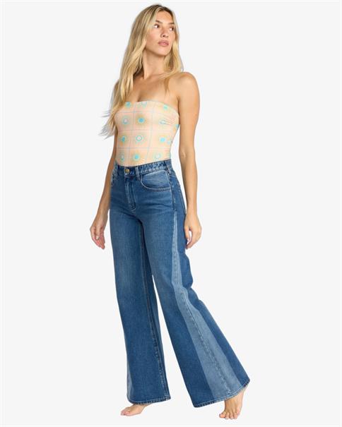 Billabong Free Fall Flare - Womens Surf Lifestyle Fixed Wais