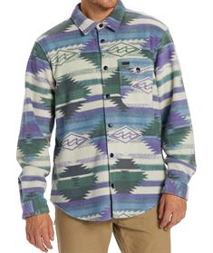 Billabong Furnace Flannel - Fleeceovershirt voor heren