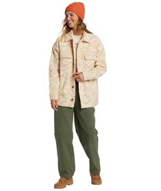 Billabong Happy Camper - Women Surf Lifestyle Button Fleece