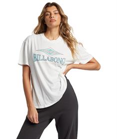 Billabong Heritage Diamon - Women Surf Lifestyle Short Sleev
