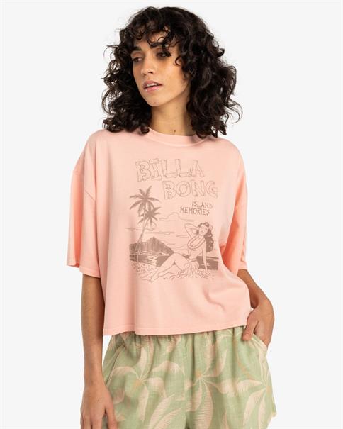 Billabong Island Memories - T-shirt met korte mouwen voor dames