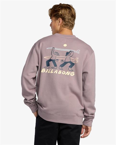 Billabong Split The Peak - Mens Surf Lifestyle Fleece Sweater