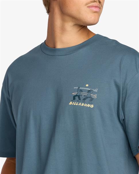 Billabong Split The Peak Regular - Mens Surf Lifestyle Short Sleeve