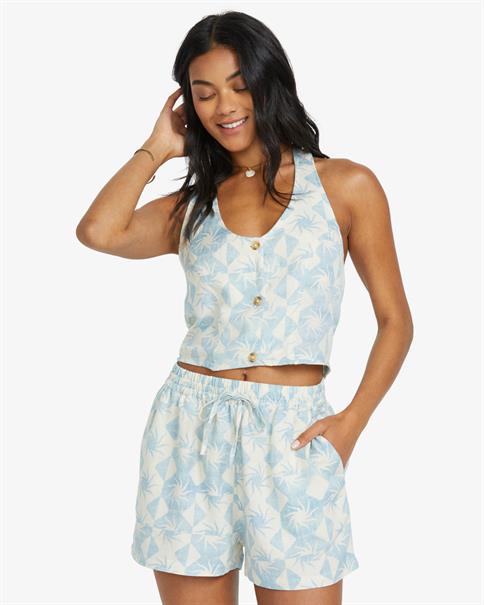 Billabong Sunflower – Shorts mit elastischem Bund für Damen