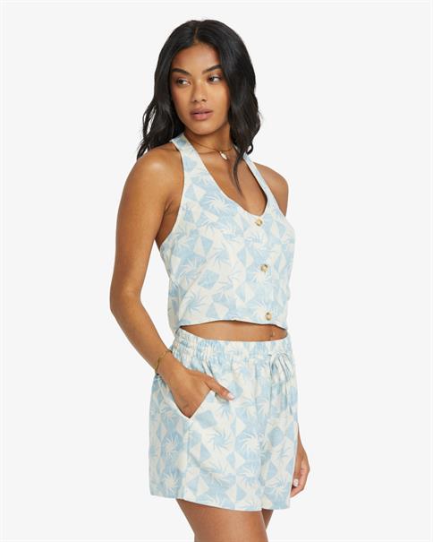 Billabong Sunflower – Shorts mit elastischem Bund für Damen