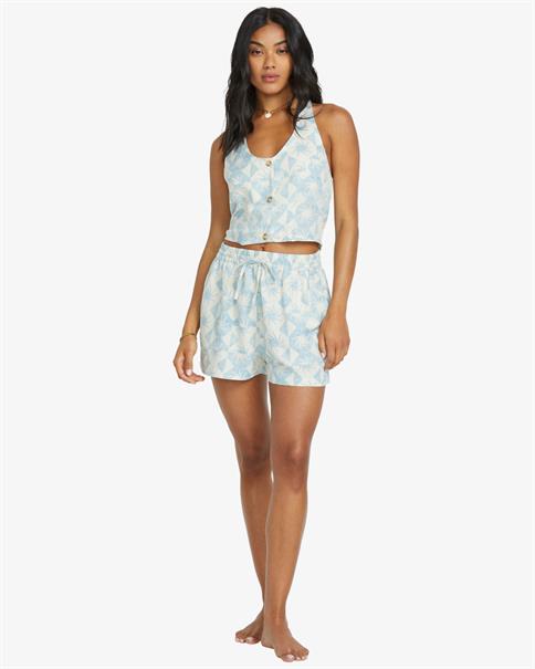 Billabong Sunflower – Shorts mit elastischem Bund für Damen