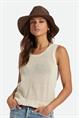 Brixton WESLEY STRAW PACKABLE FEDORA