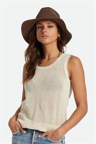 Brixton WESLEY STRAW PACKABLE FEDORA