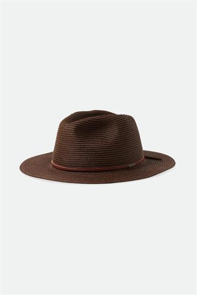 Brixton WESLEY STRAW PACKABLE FEDORA
