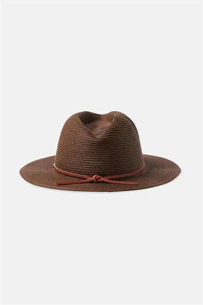 Brixton WESLEY STRAW PACKABLE FEDORA