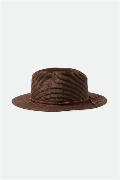 Brixton WESLEY STRAW PACKABLE FEDORA