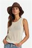 Brixton WESLEY STRAW PACKABLE FEDORA
