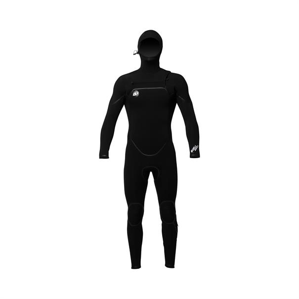Buell Slant 4/3 hooded - Mens wetsuit