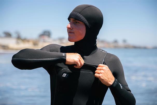 Buell Slant 4/3 hooded - Mens wetsuit