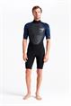 C-Skins Element 3:2 Back Zip - Heren Shorty wetsuit met korte mouwen