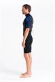 C-Skins Element 3:2 Back Zip - Heren Shorty wetsuit met korte mouwen