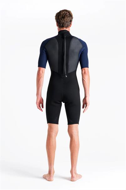 C-Skins Element 3:2 Back Zip - Heren Shorty wetsuit met korte mouwen